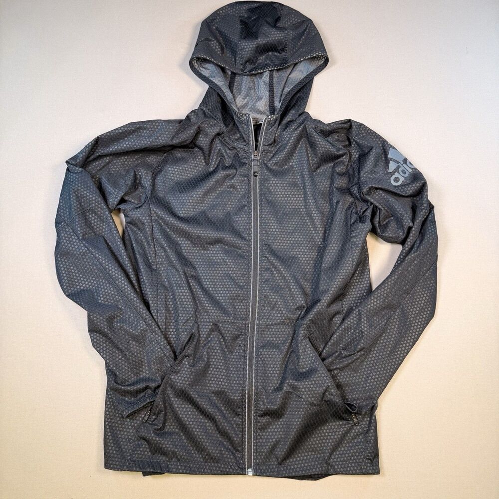 Adidas Team Issue Climastorm Windbreaker Sz M Windbreaker Light Jacket SAMPLE